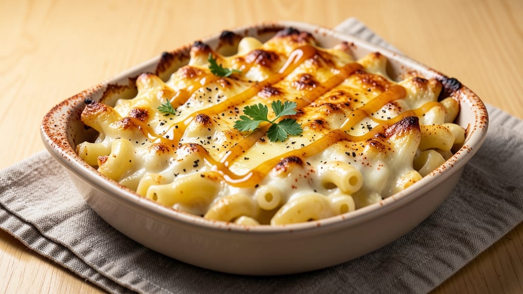 Baked Panera Mac and Cheese Recipe: Triple-Cheese Layers With Buttery Breadcrumb Top