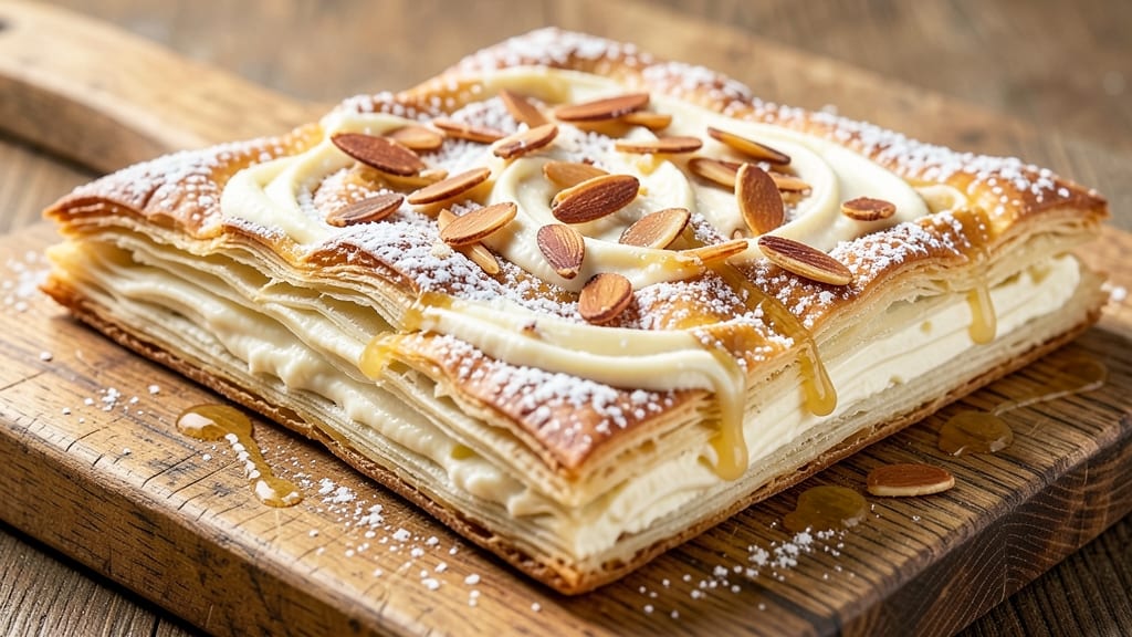 Almond Cheese Danish Recipe: Buttery Layers With Nutty Sweetness