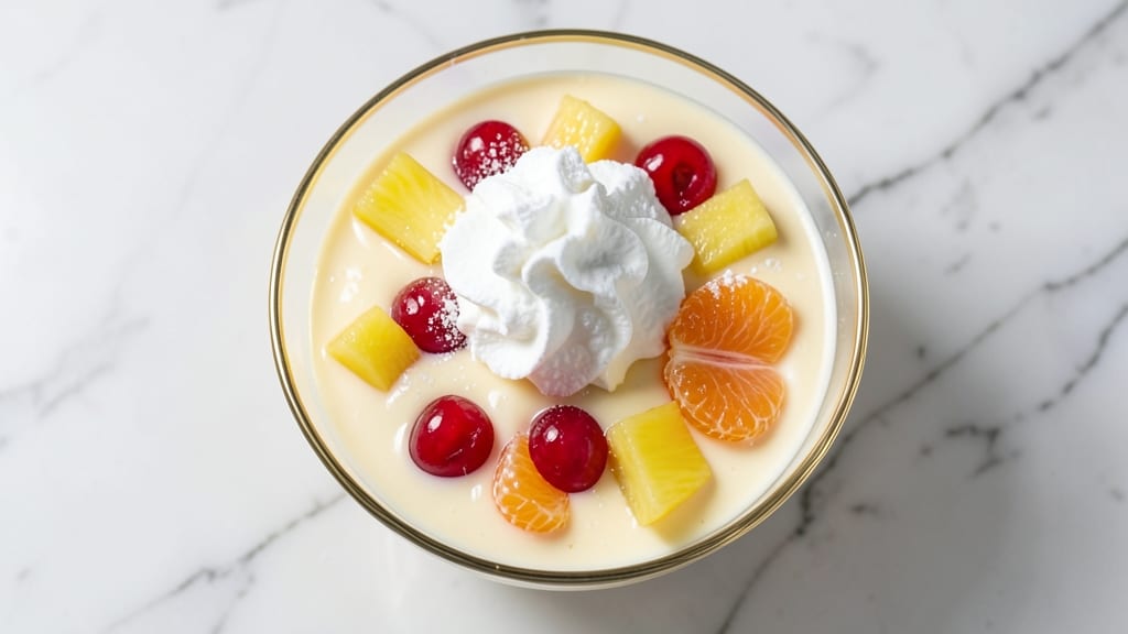 Ambrosia Salad Recipe With Cream Cheese and Condensed Milk: Southern-Style Layered Creaminess