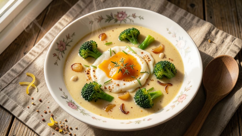 Award-Winning Broccoli Cheese Soup Recipe: Velvety Texture With Sharp Cheddar Crunch