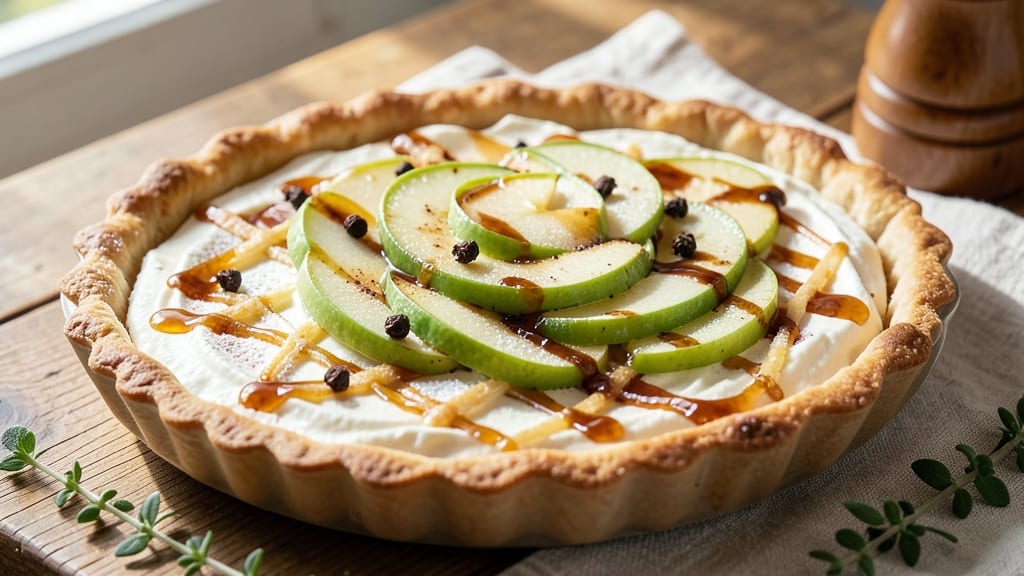 Apple Cream Cheese Tart Recipe: Buttery Crust Meets Tangy-Sweet Filling