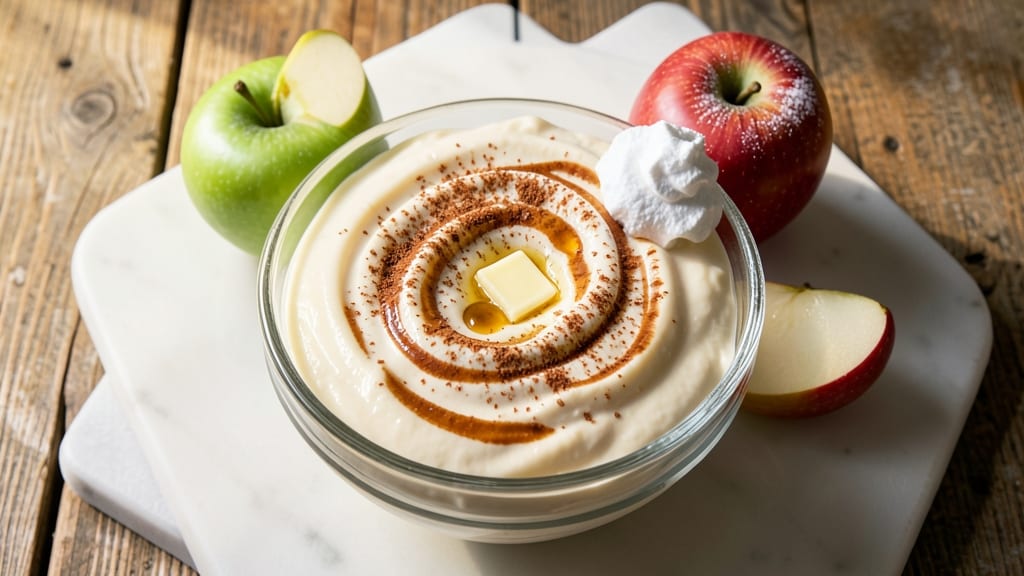 Apple Dip Recipe With Cream Cheese And Powdered Sugar: Silky-Smooth Spread for Apple Slices and Cinnamon Toast