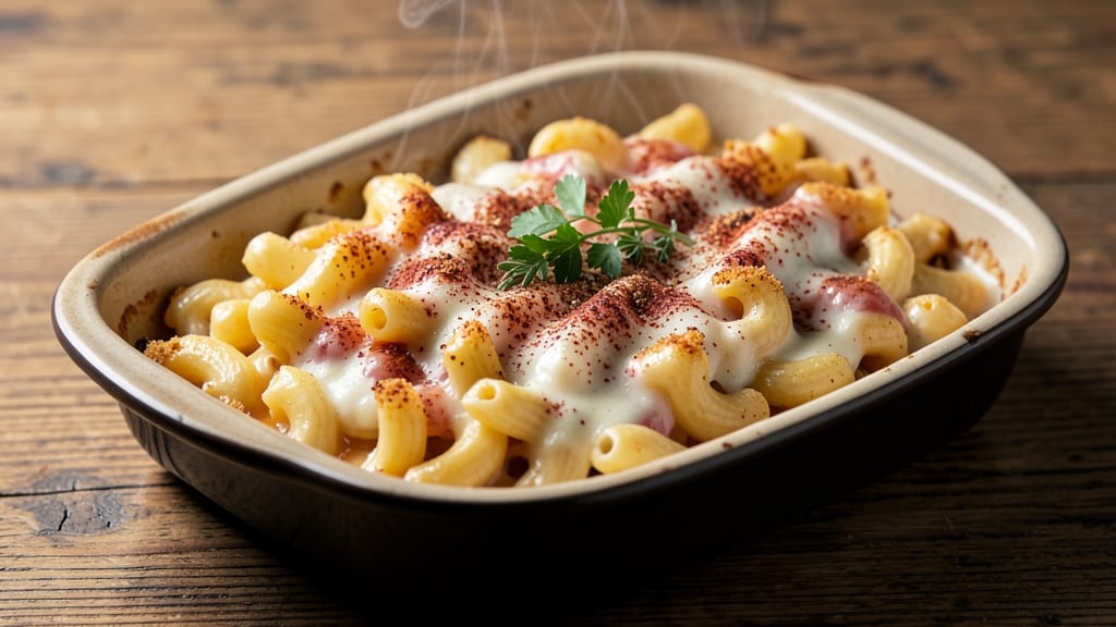 Auntie Fee's Mac N Cheese Recipe: Triple-Baked Crunch With Gooey Cheese Rivers