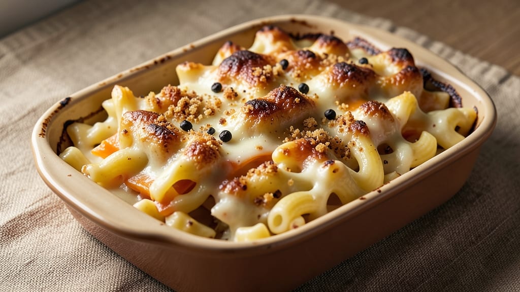 Baked Mac and Cheese Recipe Temp: Double-Baked Crispy Top, Gooey Core
