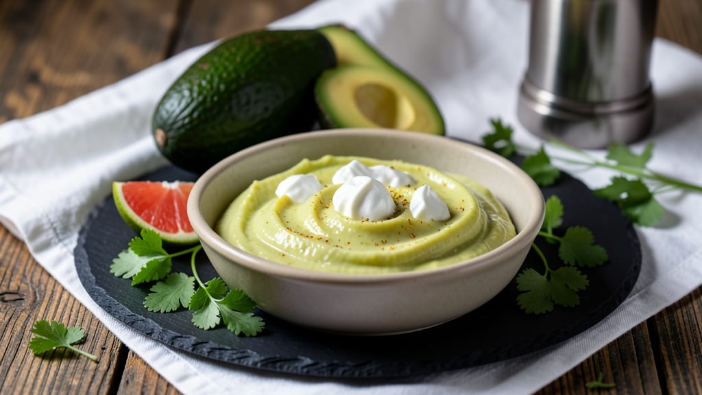 Avocado Cheese Recipe: Crunchy Topping With Creamy Avocado Base