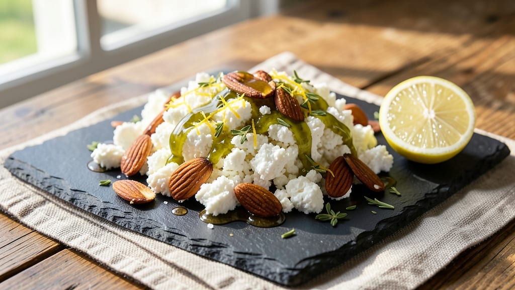 Almond Feta Cheese Recipe: Crunchy Nutty Bite With Tangy Kick