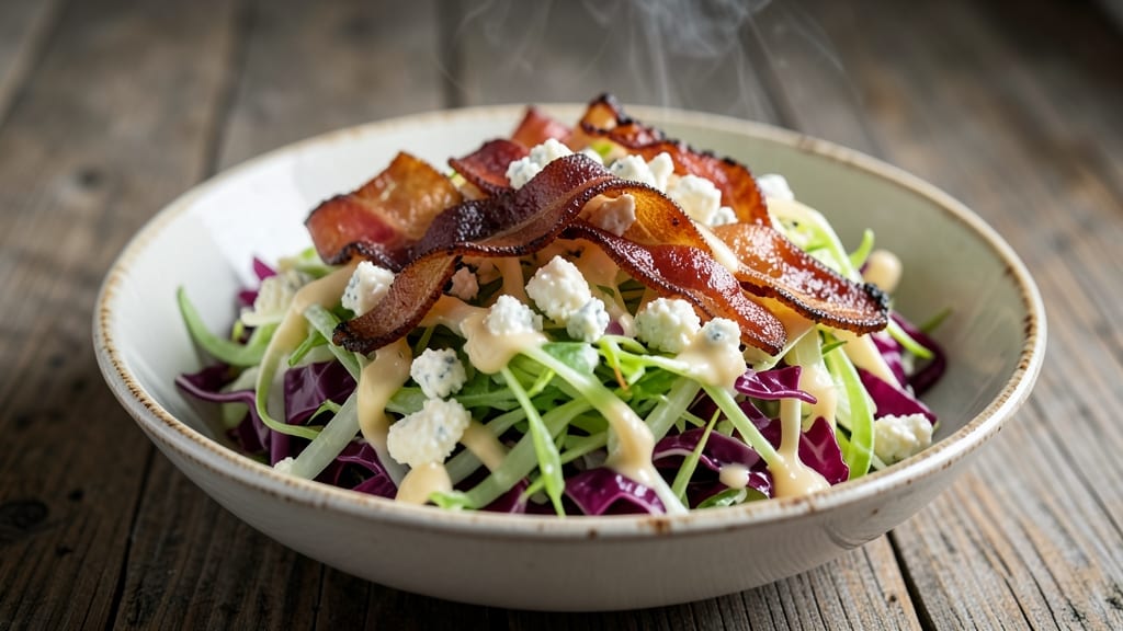 Bacon Blue Cheese Coleslaw Recipe: Crunchy, Tangy, and Smoky Crowd-Pleaser