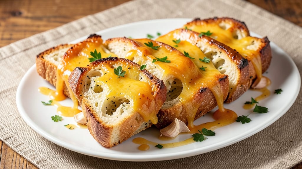 Asiago Cheese Garlic Bread Recipe: Triple-Layered Crust With Gooey Pulls