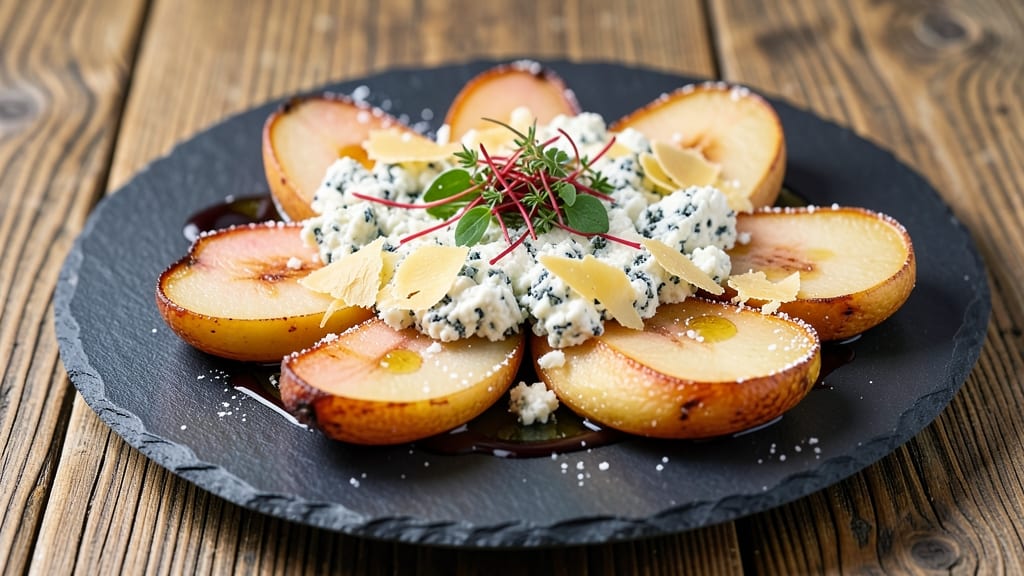 Baked Pears With Blue Cheese Recipe: Sweet-Tart Bite Pairing