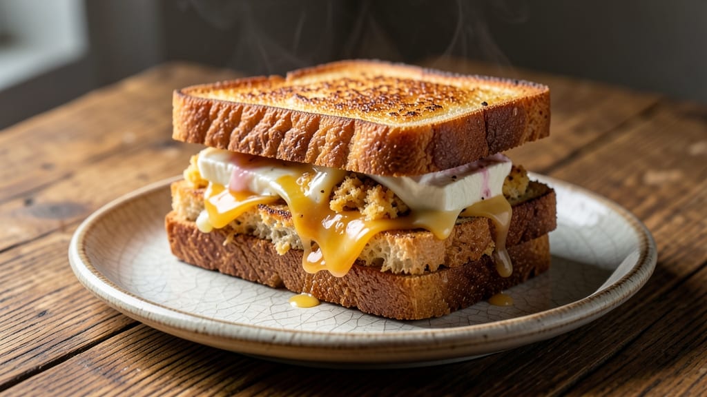 Artisan Grilled Cheese Recipe: Crispy-Golden Crust With Melty Cheese Streaks