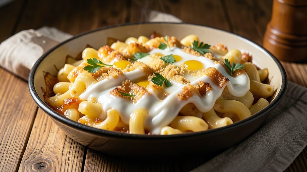 Atlanta Mac and Cheese Recipe: Smoky Cheddar Crunch With Buttery Biscuit Top