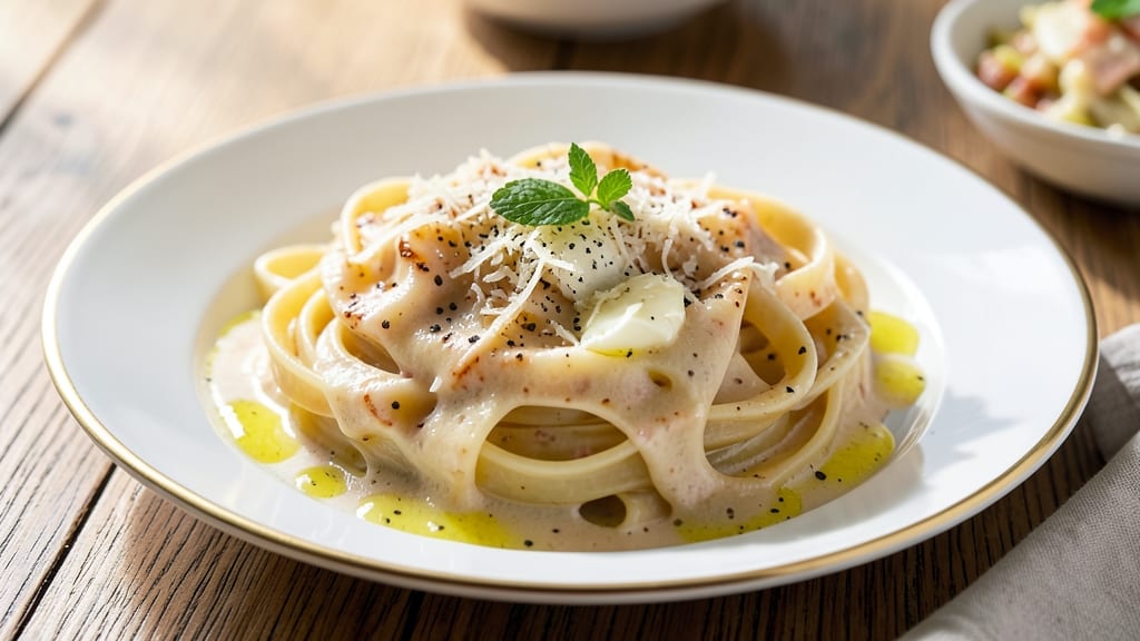 Asiago Cheese Sauce Recipe Pasta: Al Dente Noodles Blanketed in Nutty, Bubbly Cheese