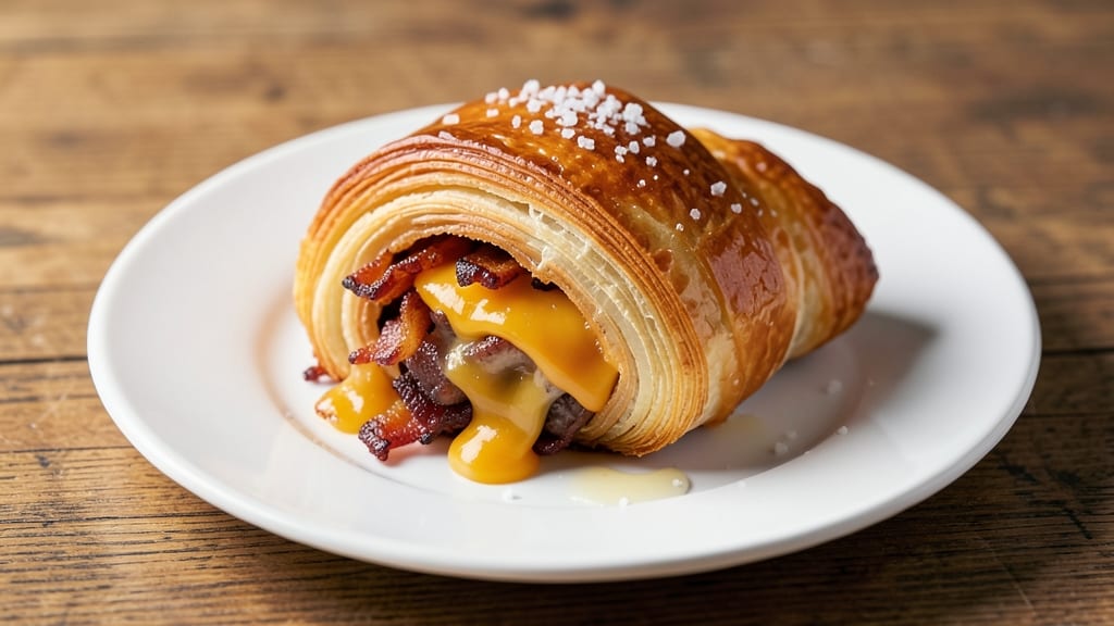 Bacon and Cheese Sausage Rolls Recipe: Flaky Pastry Wrapped in Smoky Sweetness