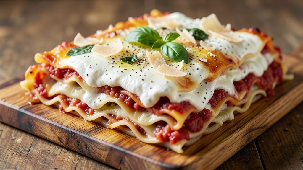 America's Test Kitchen Cheese and Tomato Lasagna Recipe: Layered Richness With Al Dente Noodles and Melty Cheese Magic