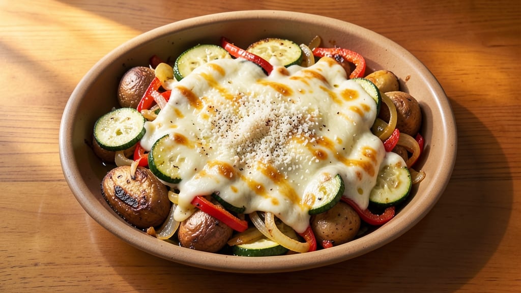 Baked Vegetables Cheese Recipe: Crispy-Topped Comfort With Minimal Effort