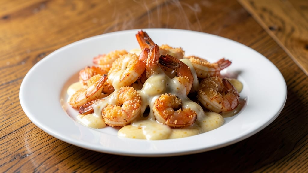 Baked Cheese Shrimp Recipe: Garlic-Butter Bites With Crispy Edges