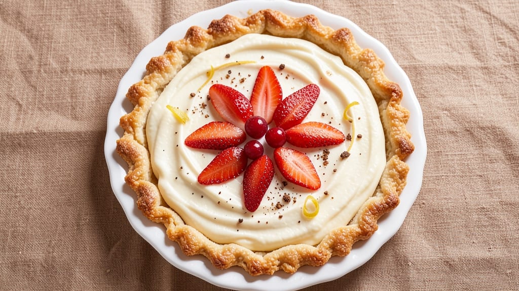 Bakers Square Strawberry Cream Cheese Pie Recipe: Buttery Crust Meets Tangy-Sweet Filling