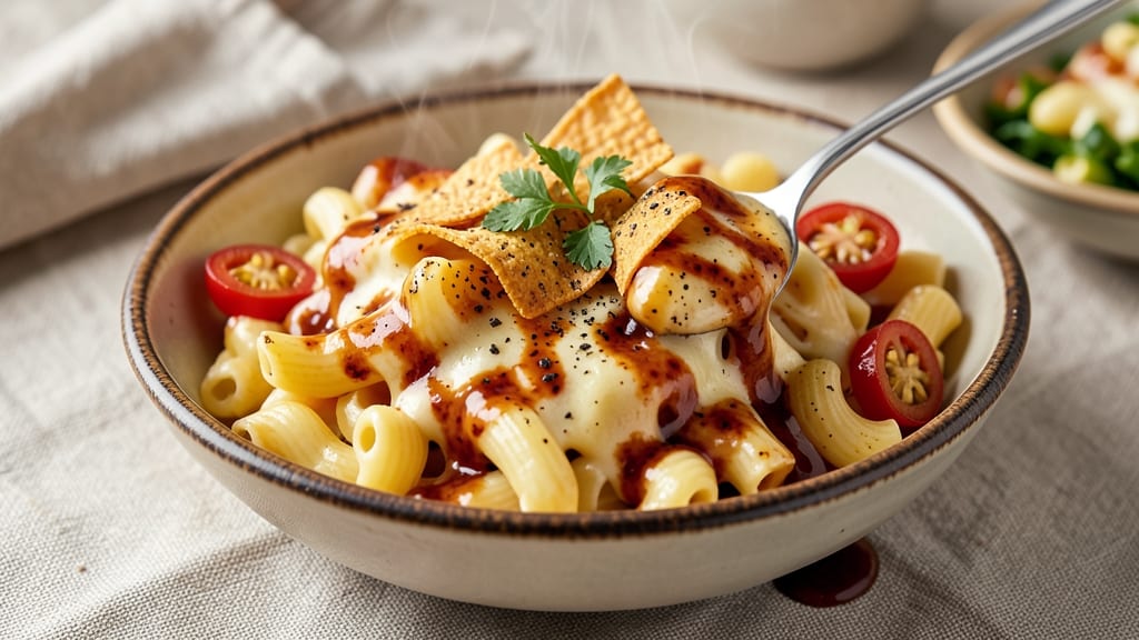 Baja Mac and Cheese Recipe: Spicy Southwest Crunch With Cheese Rivers
