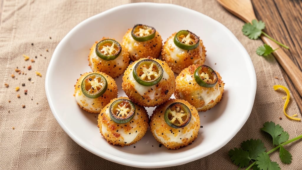 Air Fryer Jalapeño Poppers and Cheese Balls Recipe: Spicy-Creamy Bites in 20 Minutes