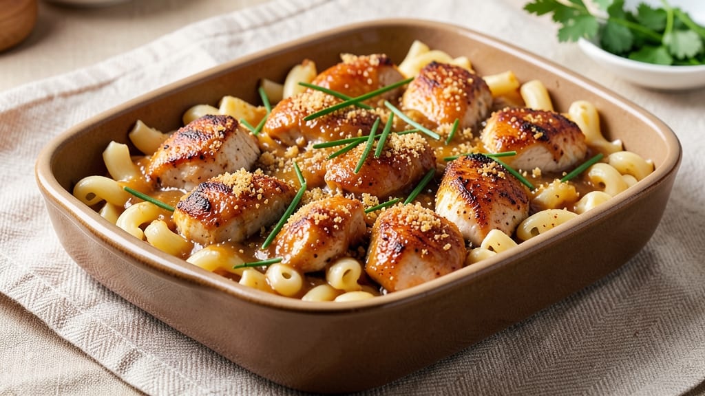 Baked Buffalo Chicken Mac and Cheese Recipe: Spicy Kick and Gooey Pull-Apart Magic