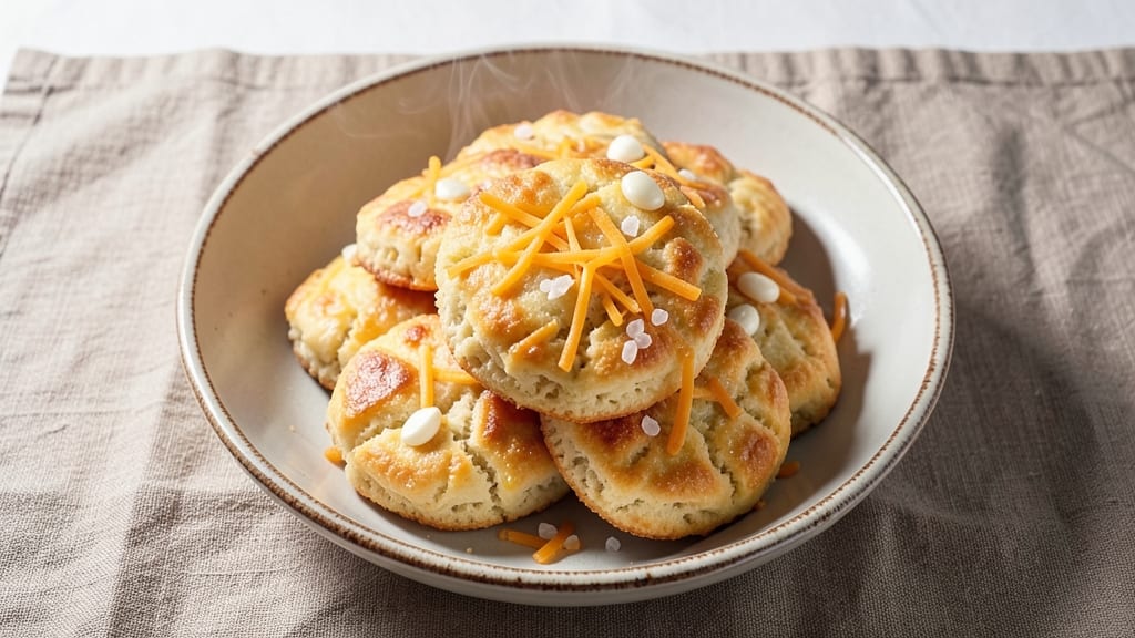 Baking Powder Cheese Biscuits Recipe: Flaky Layers and Buttery Crunch