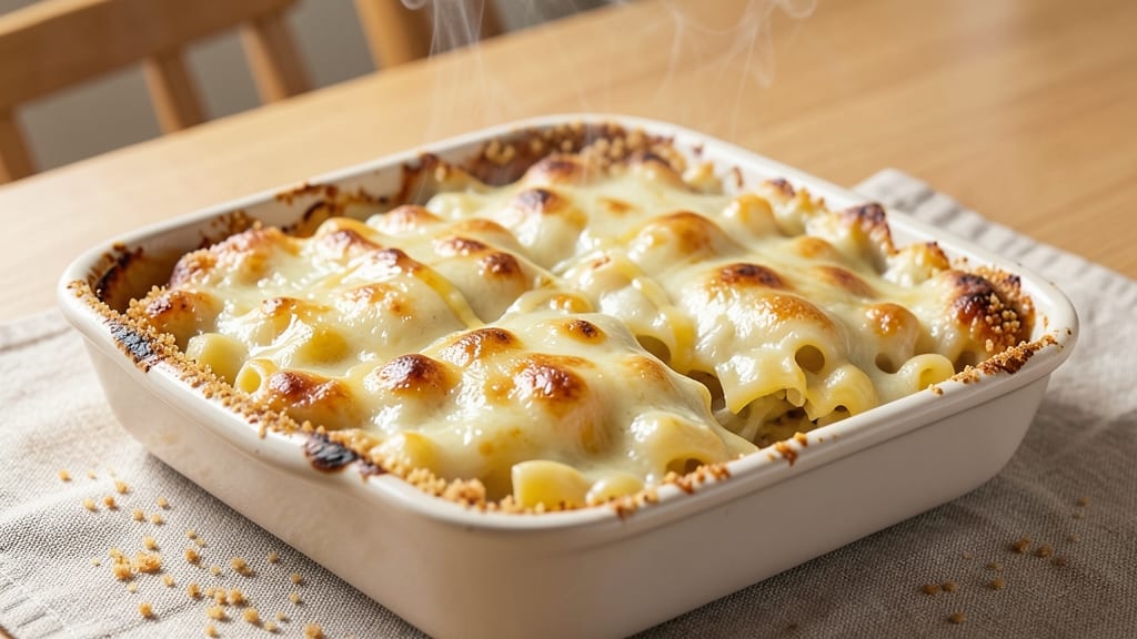 Baked Mac and Cheese Recipe 8x8 Pan: Triple-Layered Crunch With Gooey Cheese Streaks