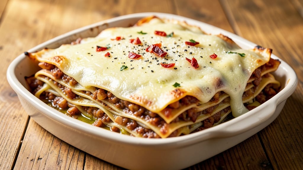 Authentic Italian Cheese Lasagna Recipe: Layered Richness With Al Dente Noodles