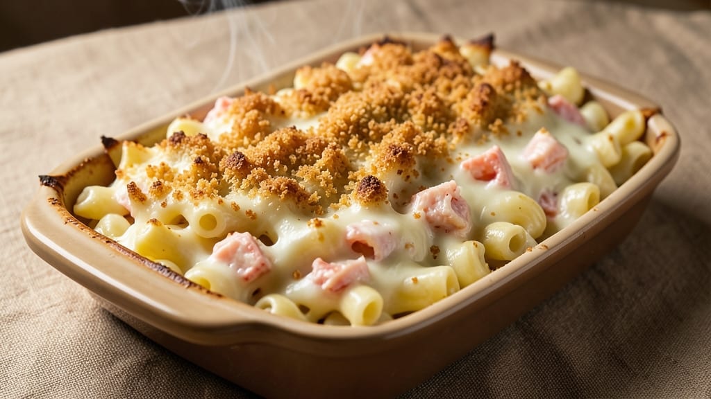 Baked Crab Macaroni and Cheese Recipe: Crispy Top and Luxurious Seafood Swirls