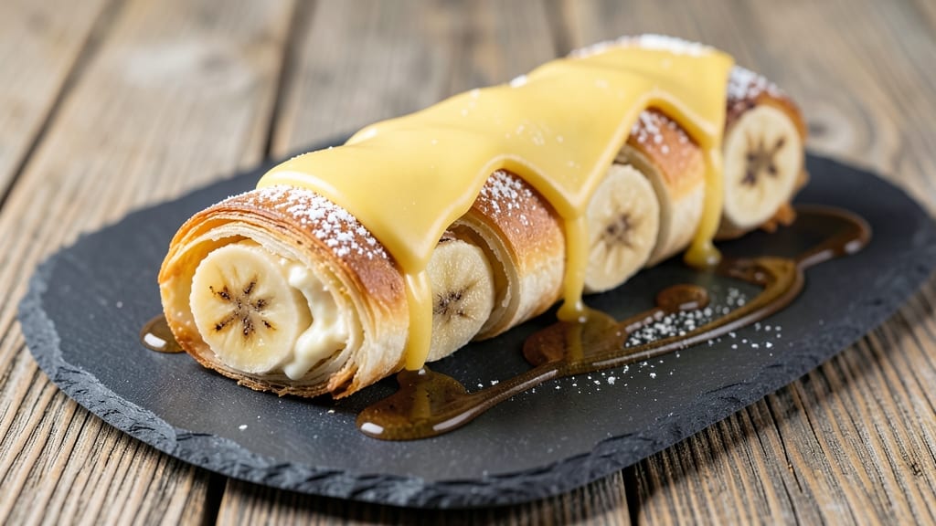 Banana Cheese Rolls Recipe: Flaky Layers with Sweet Creamy Filling