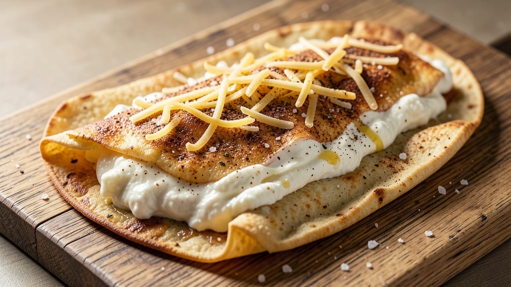 Baked Cottage Cheese Wraps Recipe: Crispy Shells With Gooey Cheese Magic