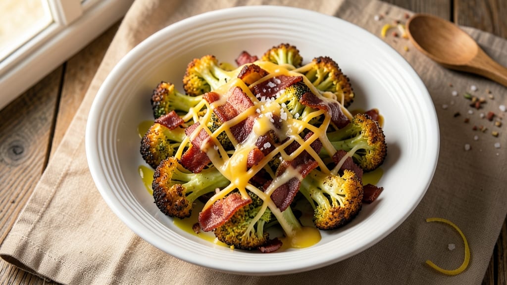 Baked Cauliflower Bacon Cheese Recipe: Crispy Top, Melty Pull-Apart Bites