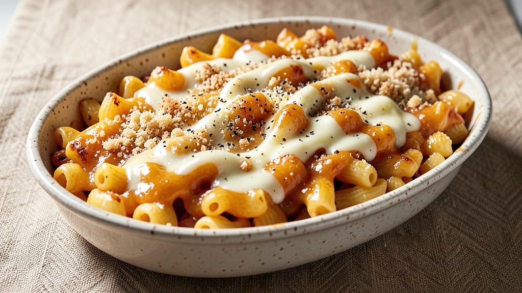 Baked Macaroni and Cheddar Cheese Recipe: Crispy Top, Gooey Cheese Magic