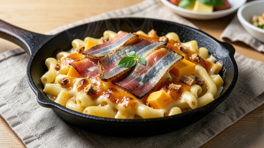 Baked Mac and Cheese Recipe Smoked Gouda: Crispy Top, Smoky Cheese Rivers