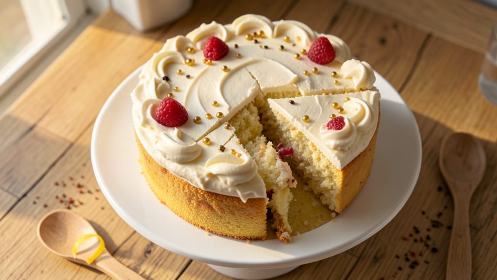 Angel Food Cake With Cream Cheese Frosting Recipe: Light-as-Air Layers With Tangy Sweetness