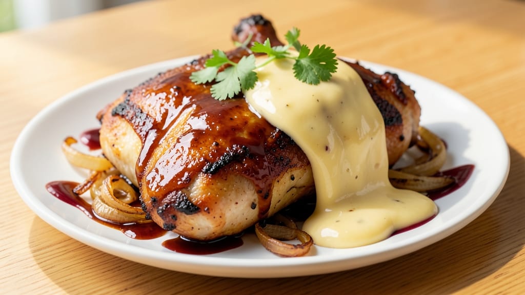 Bbq Chicken and Cheese Recipe: Smoky Grilled Crunch With Melty Pull-Apart Layers