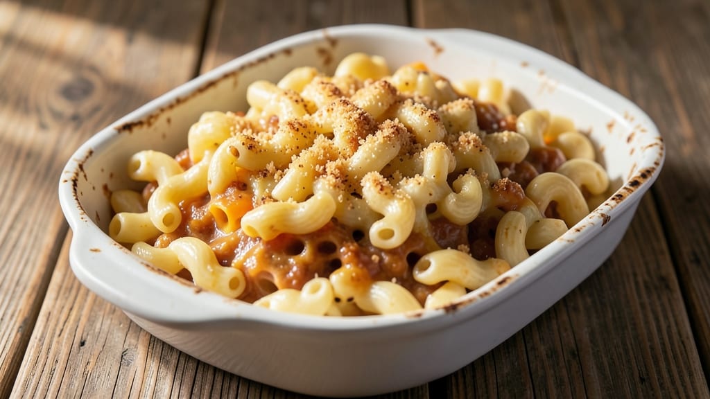 American Style Mac and Cheese Recipe: Triple-Layered Crunch With Gooey Cheese Rivers
