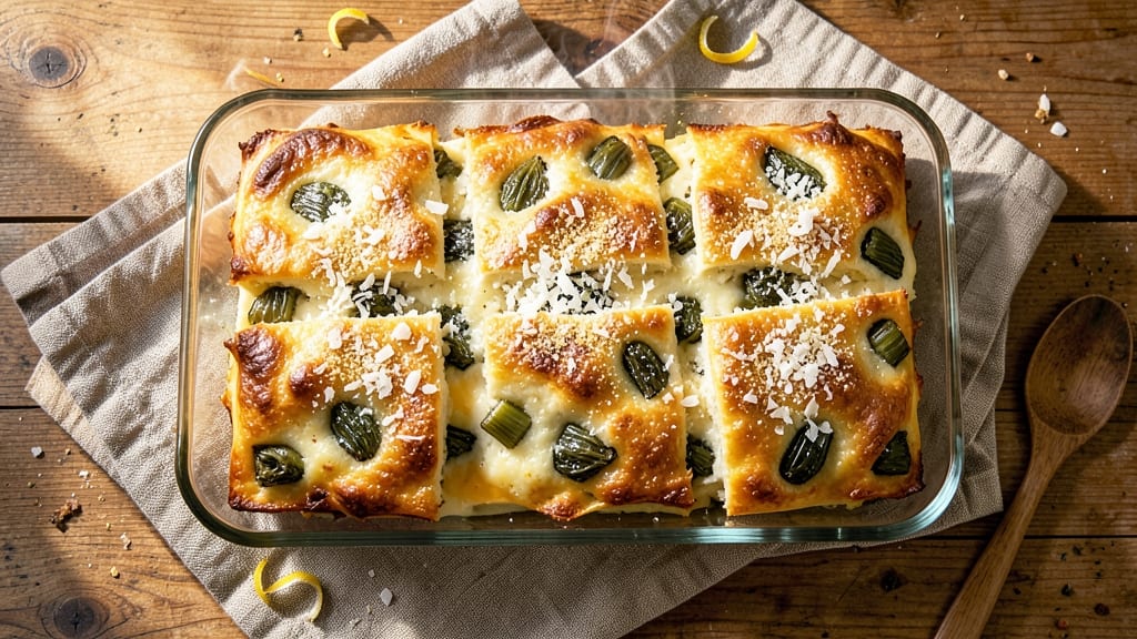 Artichoke Cheese Squares Recipe: Crispy Edges, Melty Centers in One Bake