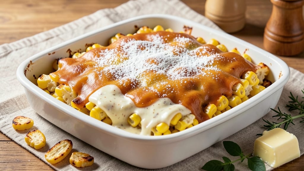 Baked Cheese Corn Recipe: Gooey Pull-Apart Casserole Magic