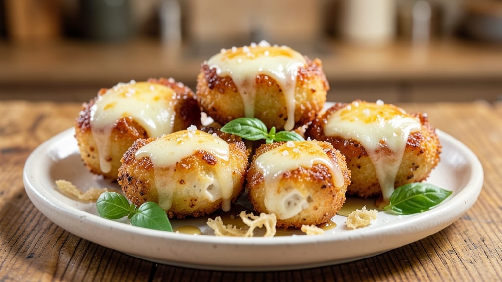 Amerigo's Cheese Fritters Recipe: Crispy Golden Bites With Gooey Mozzarella Hearts