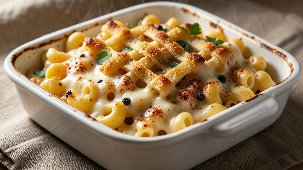 Baked Mac and Cheese Stovetop Recipe: Double-Creamed Velvety Richness in One Pot