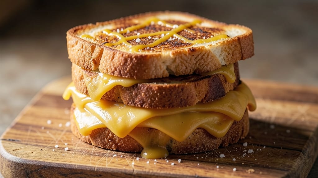 American Cheese Sandwich Recipe: Grilled Crunch and Melty Magic