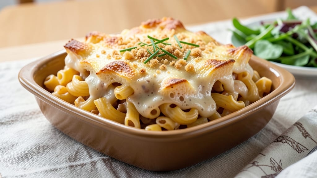 Banza Baked Mac and Cheese Recipe: Crispy Crunch Top With Melty Potato Pasta