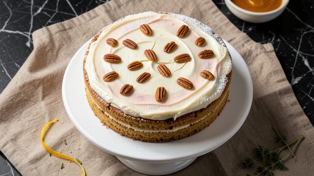 Almond Cream Cheese Cake Recipe: Nutty Crunch Meets Ultra-Moist Layers