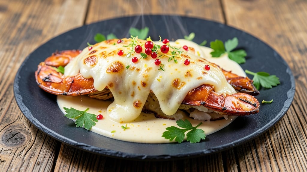 Baked Cheese Lobster Recipe: Buttery Bake With Melty Edges and Zesty Twist