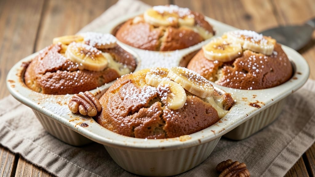 Banana Cheese Muffins Recipe: Fluffy Streusel-Topped Brilliance