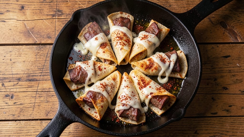 7-11 Steak and Cheese Taquitos Recipe: Crispy Shells Stuffed With Gooey Cheese and Tender Beef