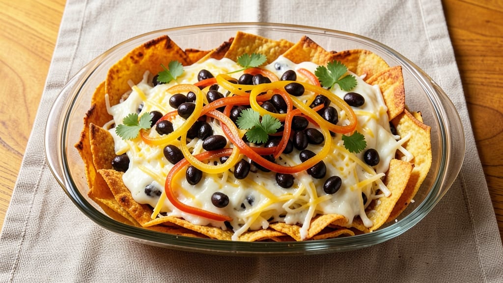 Bean and Cheese Enchilada Casserole Recipe: Crispy Top, Melty Cheese Magic