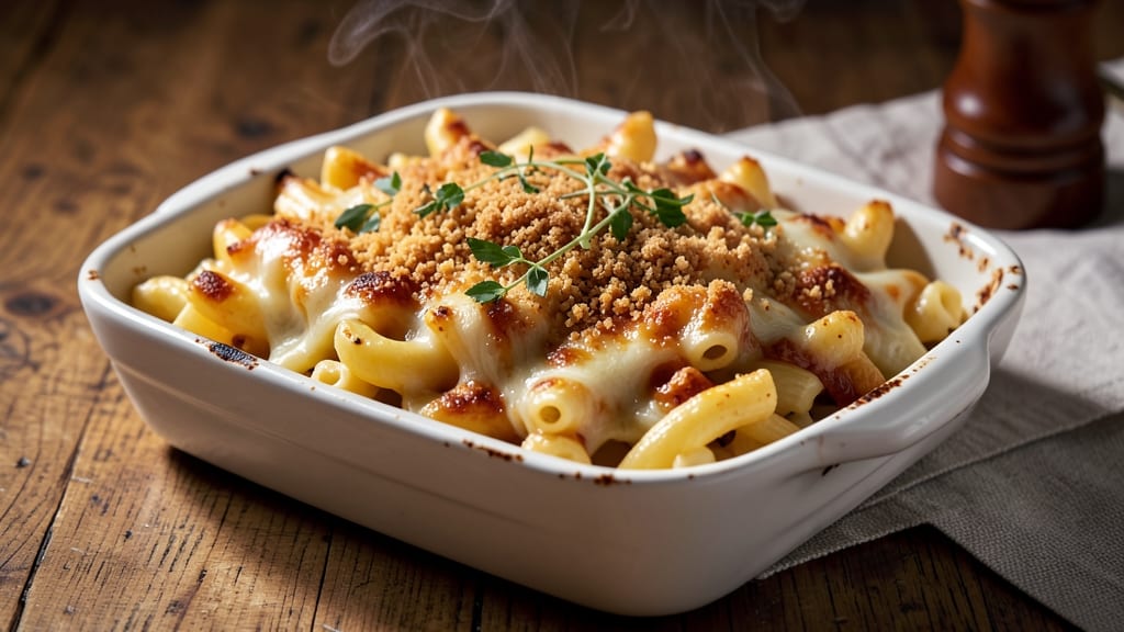 Baked Mac and Cheese Recipe by Black Chef: Crispy Top, Gooey Pull-Apart Magic