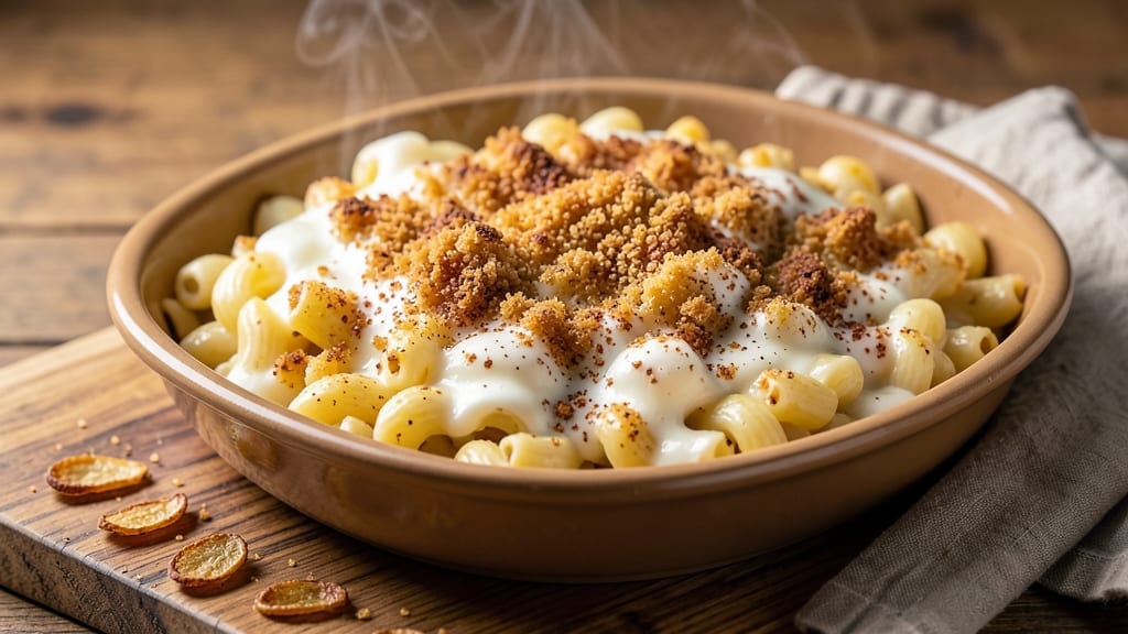 Baked Macaroni and Cheese Custard Recipe: Golden Crust, Silky Middle Magic
