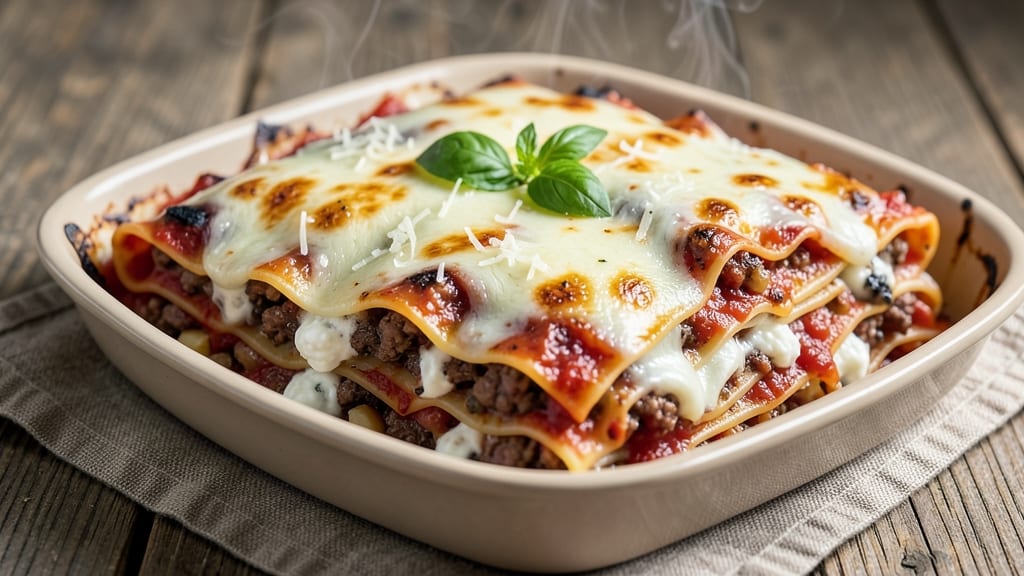 7 Cheese Lasagna Recipe: Layers of Gooey Melts and Crispy Top